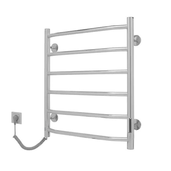 Полотенцесушитель с электрическим нагревательным элементом, тип Э2, модель Л.50х60.Т6(Л) Таймер