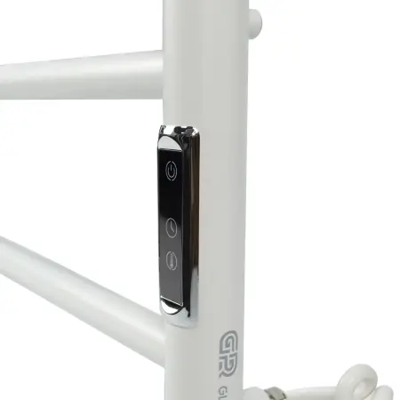 Полотенцесушитель электрический E2.L.50x80.L7.R.Lines (timer) МУАР White - фото 3