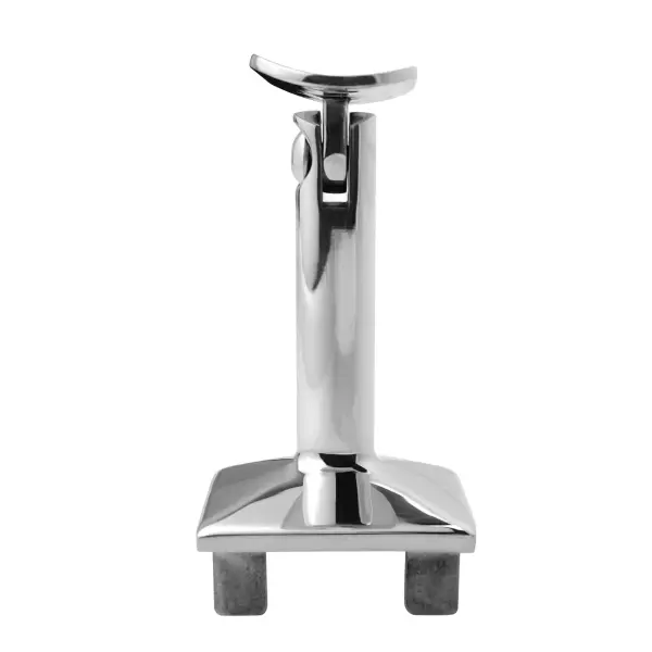 Наконечник шаровый регулируемый AISI 304 40x40 под поручень 50,8