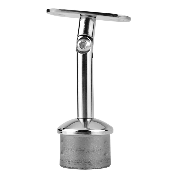 Наконечник штырь с ложементом регулируемый для стойки и профиля Ø38