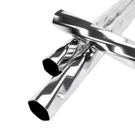 Труба круглая витая нержавеющая AISI 304 30,0x1,0 ВА