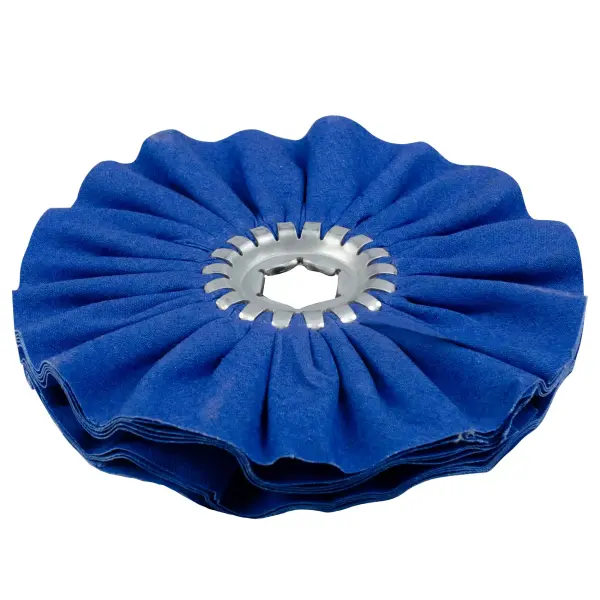 Круг полировальный х-б средней жесткоси  d150*10*19 синий