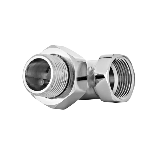 Американка угловая гайка-штуцер  1-1/4''x1-1/4'' хром