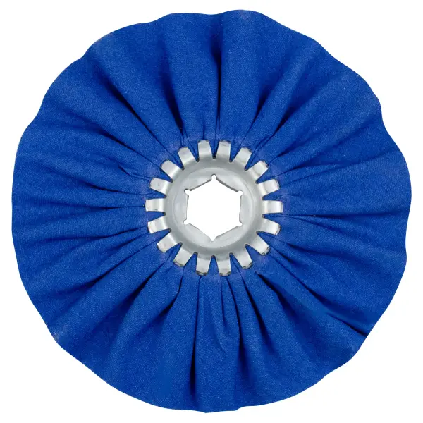 Круг полировальный х-б средней жесткоси  d150*10*19 синий