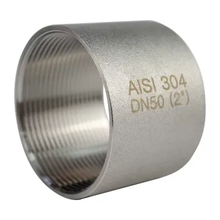 Муфта-бочонок нержавеющая AISI 304 ВР/ВР DN50