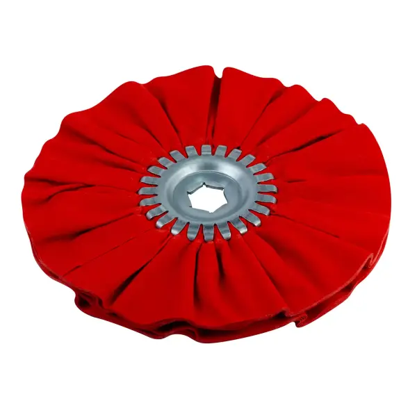 Круг полировальный GTOOL хлопчатобумажный, жёсткий, красный, d200×10×19 мм