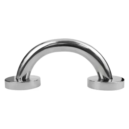 Поручень настенный AISI 304 d32/220 мм зерк. (Тип 2) - фото 1