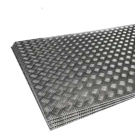 Лист алюминиевый рифленый АМг2H2 3,0x1200x300 Квинтет