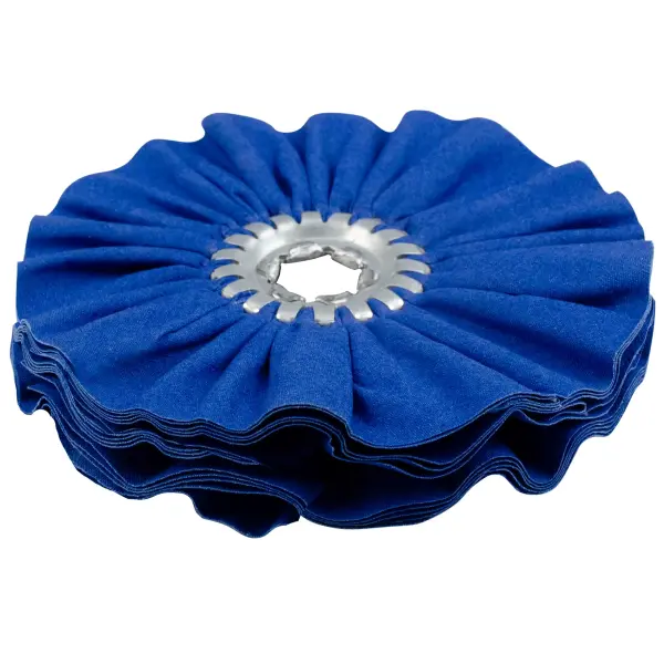 Круг полировальный х-б средней жесткоси  d150*10*19 синий