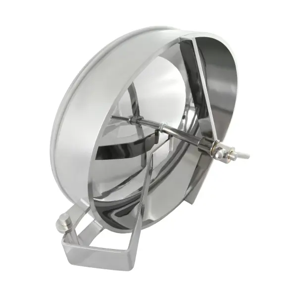 Люк нержавеющий овальный AISI 304 530/430