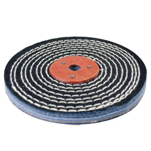 Джинсовый полировальный круг GTOOL черный, прошит d150×10х14
