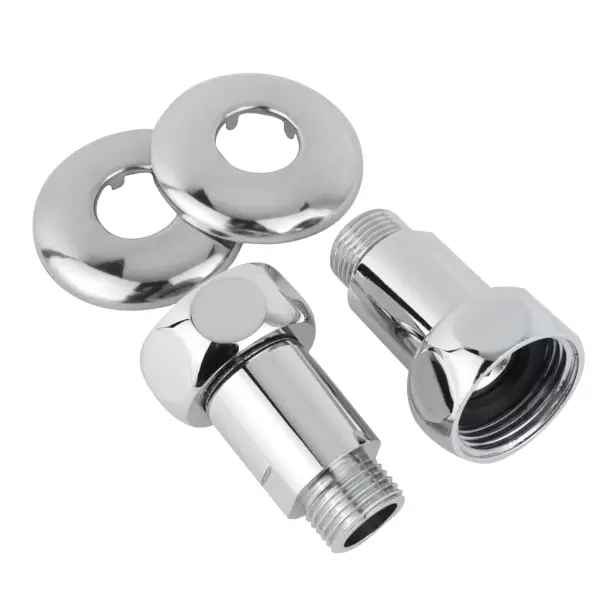 Соединение прямое гайка-штуцер  3/4''х1/2'' хром