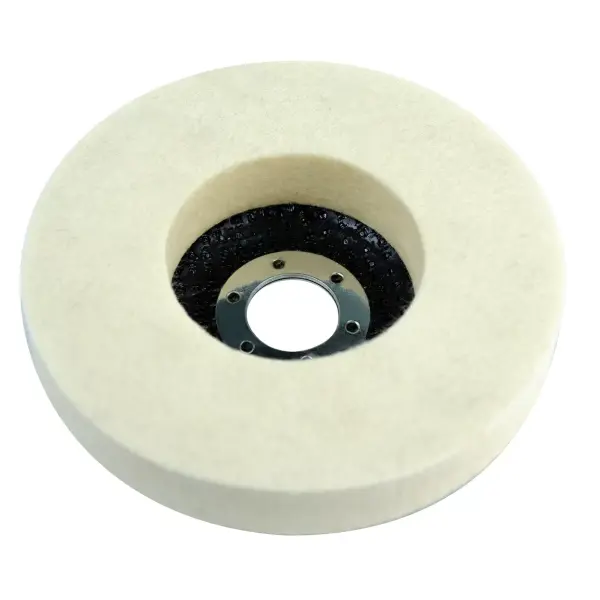 Круг торцевой полировальный войлочный GTOOL 125×20×22 мм, плотность 0,4 г/см³