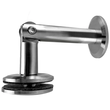 Комплект кронштейнов крепления стеклянного козырька без тетивы, Диаметр шайб - 50 мм - фото 2