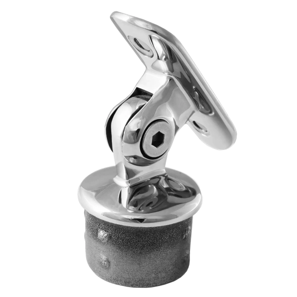 Наконечник нержавеющий шаровый регулируемый Ø38