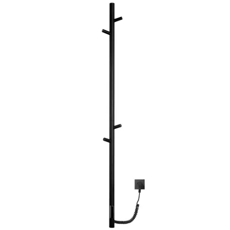 Электрический полотенцесушитель PRIMUM.E2.L.15х140.H4.TIMER.BLACK (304)