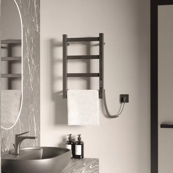 Полотенцесушитель с электрическим нагревательным элементом Э2.Л.30x50.P4(П) Pro-line (Таймер) МУАР B